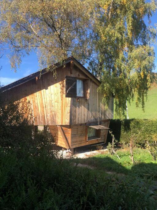 Nuit Insolite - La Cabane Du Haut-Doubs Les Gras Zewnętrze zdjęcie