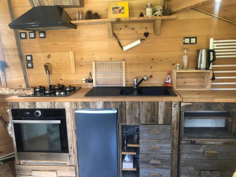 Nuit Insolite - La Cabane Du Haut-Doubs Les Gras Zewnętrze zdjęcie